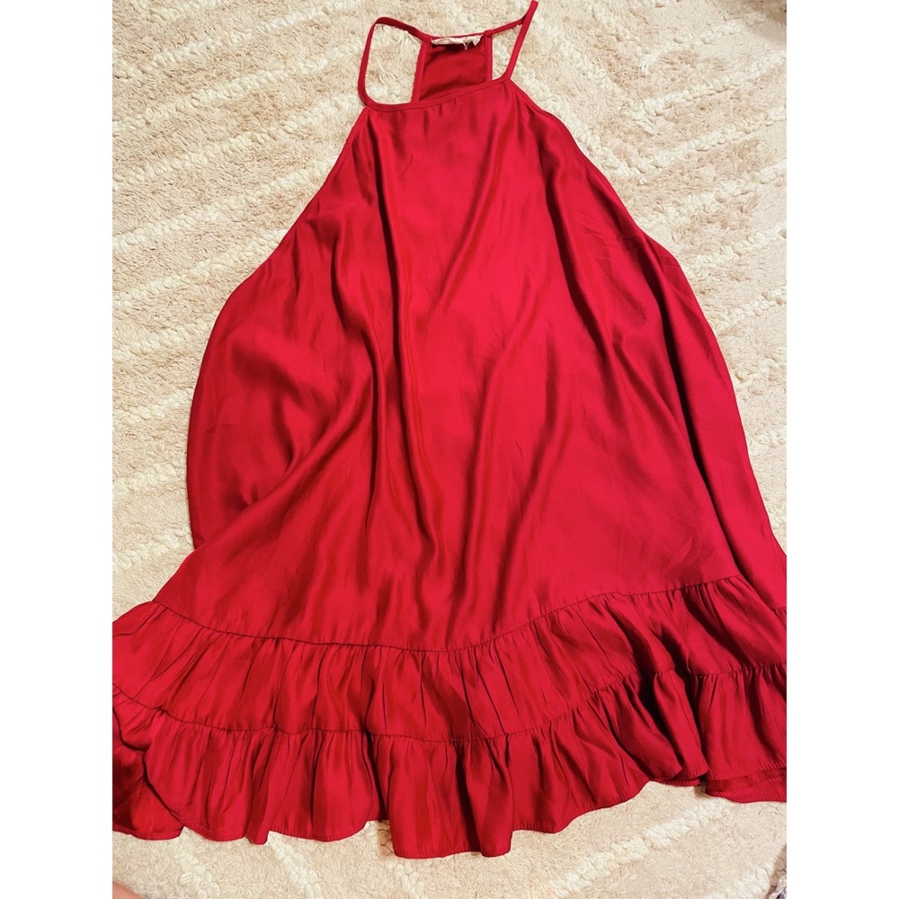 Boutique red tunic